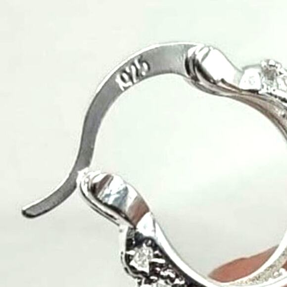 Independent Jewelry - 925 Silver Bohemian Style Hoop Earrings Anniversary Birthday Gift New!!!